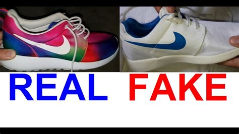 real vs fake nike roshe